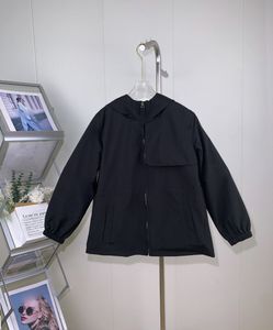 Jaqueta casual preta com zíper, jaqueta dura, outono e inverno, design solto, tecido esportivo casual, à prova d'água e vento