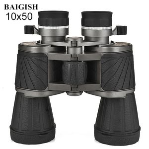 Telescope Binoculars Baigish Russian Powerful Military 10x50 Lll Night Vision Professional for Hunting Bird Watching 230826