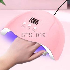 Secadores de unhas 54W UV LED lâmpada secador de unhas para todos os tipos gel verniz polonês cura 18pcs lâmpada LED para máquina de manicure de unhas conector USB x0828