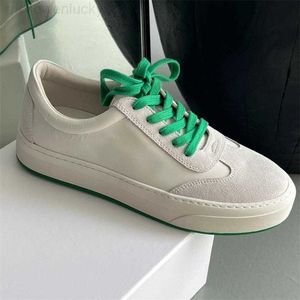 die Reihe Pure die * Reihe neuer Stil Leder Spleißen runder Kopf Mode Board Schuhe Schnürschuhe mit flachem Boden lässige moralische Trainingsschuhe SUL5