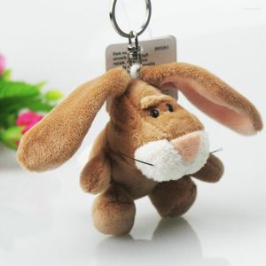 Keychains Special Classic 3D Model Key Chain Stuffed Animal Keyring Soft Doll Keyfob Gift For Lover