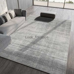 Ins Simple Living Room Large Area Rug Home Dekoration Schlafzimmer Dekor Wasserdichter und schmutzabweisender Badeteppich Flauschiger weicher Teppich HKD230828