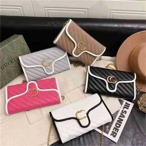 13% OFF Bag 2024 New Launch Designer HandbagStyle Flip type color matching twill in spring