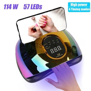 Светодиодная лампа для сушилки для ногтей для ногтей для ногтей 114W Gel Plack Dryer Manicure Nail Lampa