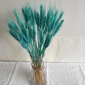 Fiori decorativi 50 pezzi centrotavola di grano essiccato naturale per matrimoni, festa della mamma, regalo di nozze, ospite Pampa