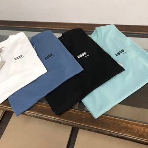 Yaz moda cadde pamuk tişört sweatshirt jumper nefes alabilen erkekler ve kadınlar mektup baskı sıradan kısa kollu tişört büzülebilir ve kırışıklık dirençli