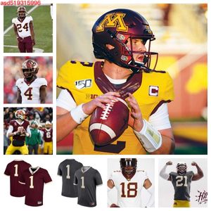 Maglia da calcio Minnesota Golden Gophers 15 Rowan Zolman 6 Maverick Baranowski 2 Sean Tyler 11 Elijah Spencer 52 Spencer Aarez 3 Tyler