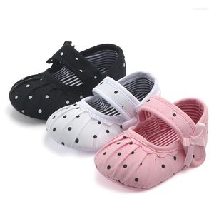 Первые пешеходы детские туфли малыша рожденная Dot Mite Princess мягкая солятельная оптом 0-1-летняя