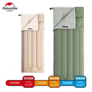 Sleeping Bags Comfortable Cotton Bag Ultralight Outdoor Camping Spliced Adult Washable Quilt 230826