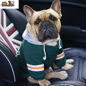 Köpek Giyim Suprepet Pet Dog Giysileri Köpek Grand Hoodie Fransız Bulldog sevimli Fransız Bulldog Giysileri Köpek Kapşonlu Köpek Kıyafetleri Küçük Köpek 230828