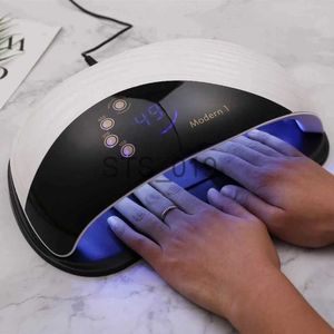 Nagelorter Ny UV LED-nageltorkar för snabb torkning av UV/LED-gel 2 i 1 inbyggd kylfläkt Double Light Source Professional Nail Lamp X0828