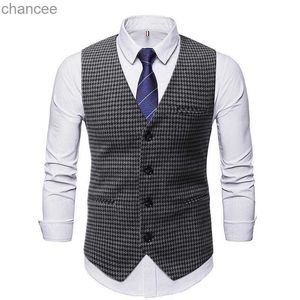 2022 Höst/vinter Ny avslappnad älskling Single Breasted Chicken Heart Collar Men's Casual Loal Suit Vest HKD230828