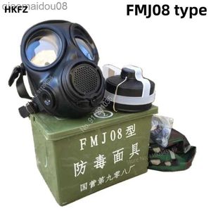 MFJ08 Protective Clothing type gas mask respirator 08 type new CS irritating gas mask anti-chemical nuclear pollution gas mask HKD230828