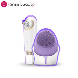 Cleaning Tools Accessories KinseiBeauty Small Bubble Blackheads Remover Machine Water Cycle Clean Device Electric Deep Face Cleanser Skin Care Beauty Tool 230828