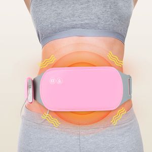 Other Massage Items Menstrual Heating Pad Warm Waist Belt Relieve Pain Compress Massager for Woman Girl Health Care 230826