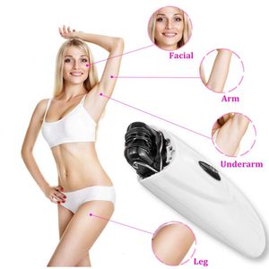 Epilator Mini Portable Electric Pull Tweezer Device Kvinnor Hårborttagning ABS Trimmer Depilation för kvinnlig kroppsskönhetsverktyg 230826