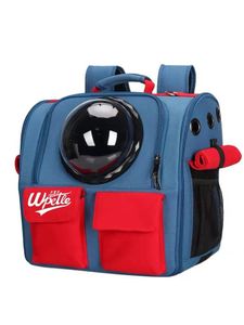 Apparater Pet Bag School Bag för att bära bärbar ryggsäck Cat Bag Cabin Katt går ut Largecapacity Dog Canvas