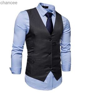 Novo quente 2023 coreano vestido coletes masculino terno de negócios colete masculino gilet homme casual sem mangas jaquetas S-XXL hkd230828