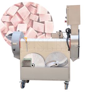 Multifunctional Automatic Vegetable Dicing Cutting Machine Double Knife Head Vegetable Cutter