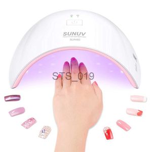 Secadores de unhas SUNUV SUN9C Plus LED Secador de unhas 36W UV Light UVLED Gel Nail Lamp Arched Shaped Lâmpadas para Nail Art Perfect Thumb Drying Solution X0828