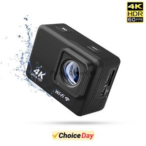 Cerastes Action Camera 4K 60fps WiFi Anti-Shake med fjärrkontroll Skärmvattentät sportkamera Drive Recorder EIS HKD230828