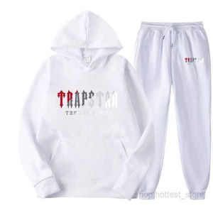 23 Tracksuit Men's Nake Tech Trapstar Track Suits Hoodie Europe American Basketball Football Rugby Tvådel med kvinnors långa ärmjacka 2 RZQJ