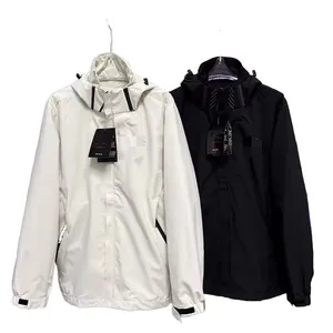 Arc atom lt jaquetas masculinas com capuz, casacos leves, macios e compressíveis, caveira, designer de pássaros, para viagens e esportes ao ar livre