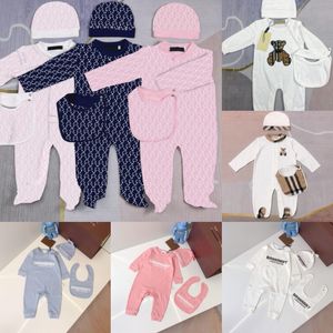 Neugeborene Baby Strampler Neugeborenen Sets Overall Mädchen Jungen Kinder Designer Marke Brief Kostüm Overalls Kleidung Overall Kinder Body für Babys