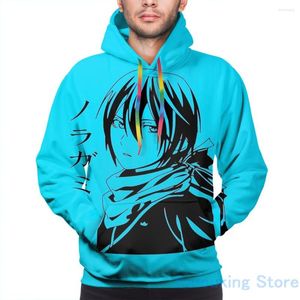 Hoodies masculinos moletom masculino para mulheres engraçado yato the stray god impressão casual moletom com capuz streatwear