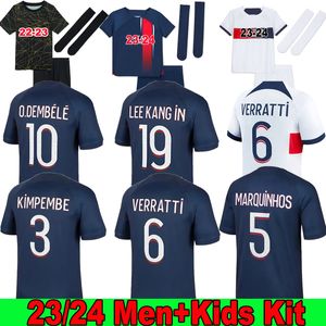 Soccer Jerseys Player 10 Soccer Jersey Hakimi Sergio Ramos M.ASension 23 24 Maillots Football Shirt 2023 2024 Men Kids Kit Set Uniform