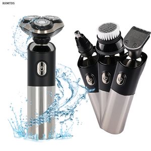 Electric Shavers Men s rakapparater våt torr rakkniv LCD Display skägg trimmer snabb laddning rakmaskin hår Clipper 230828