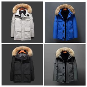 parka piumino mens piumino gilet cappotto caldo abbigliamento uomo tempo libero giacche outdoor womans marchio di lusso inverno blu rosso piumino uomo donna ispessimento s5