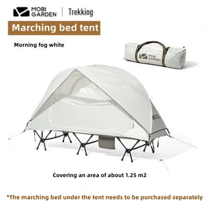 Zelte und Unterstände Zelt Tragbare Campingausrüstung Zubehör Ultraleichtes, zusammenklappbares, regensicheres Einzel-Marschbett für den Außenbereich 230826