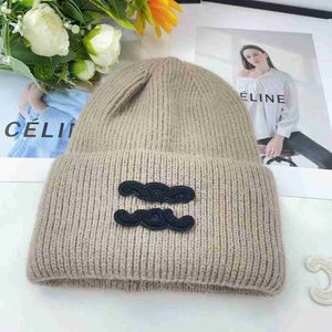 Arco di Trionfo Nuovo Cappello Lavorato a Maglia per Capelli di Coniglio da Donna Autunno e Inverno Versione Coreana Versatile Protezione per le Orecchie Addensata 2KQ9