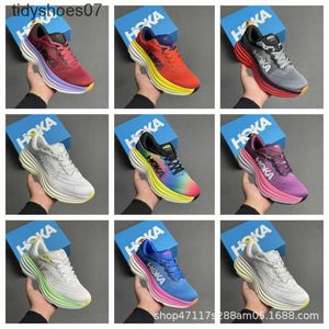 Hoka One Bondi 8 Low Bond Generation 8 Series Low Cut Gruby Sole Lightweight Casual Sports Buty