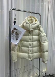 남성과 여성을위한 여성 다운 겨울 패션 재킷 똑같은 두꺼운 순수면 고품질 패브릭 고급 디자인