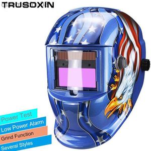 Skyddskläder Solar Li Battery Automatisk Darking Tig Mig MMA Mag KR KC Electric True Color Welding Mask/Welder Cap för Welding Machine HKD230826