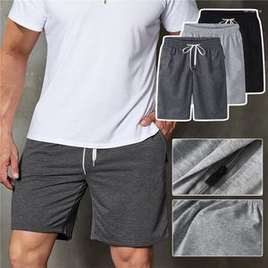 Running Shorts Summer Men Casual Grey Gym Fitness Male Elastic Waist Joggers Homme Clothing Sweatpant Plus Size