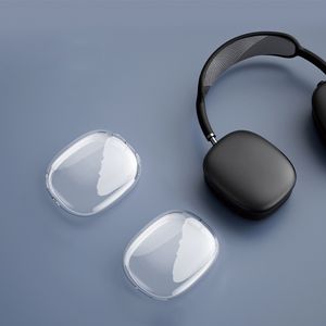 AirPods için maksimum kulaklık yastık aksesuarları katı silikon yüksek yüksek özel katlanabilir stereo kulaklık Apple AirPod için maks.