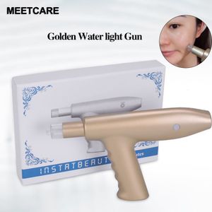 Dispositivos de cuidados faciais Nano Microneedle Meso Water Injection Gun Smart Beauty Pele Mesoterapia Microcrystal Hidratante Hidratante Máquina de Agulha 230828