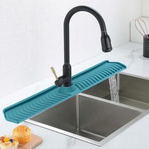 Table Mats Food-grade Silicone Drain Pad Quick-drying Sink Faucet Drip Catcher Tray Easy For Kitchen
