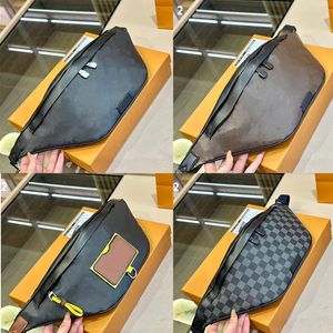 borsa da uomo di design da corsa in pelle da esterno Borse da viaggio sportive Moda Borsa a tracolla Portafoglio modello in tela NO4