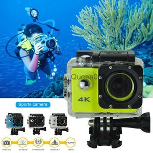 Action Camera 4k Sports HD Sports Video Action Cameras Waterproof Wide View Angle Bike Outdoor Cameras HKD230828