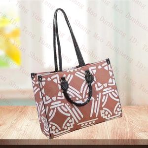 Luxo The Totes Bag Designer ONTHEGO Bolsas De Couro Mulheres Bolsa De Ombro Clássico Em Movimento MM GM PM Grande Capacidade Bolsa De Compras Bolsa Moda Totes Bags