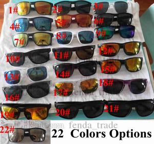 Promosyon Sıcak güneş gözlükleri erkekler moda tasarımcısı kare ayna lens güneş gözlükleri unisex klasik stil kadınlar için klasik stil UV400 koruma lens 10 adet 22 renk {kategori}