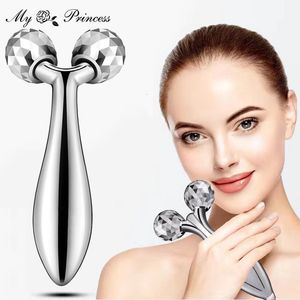 Face Massager 3D Roller Massager 360 Rotate Thin Face Full Body Shape Massager Lifting Wrinkle Remover Massage Relaxation Tool 230826