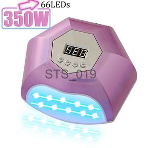 Nail Dryers P50 Nail Dryer Lamp 350W 66LEDs UV LED Lamp For Gel Nails With Timer New Manicure Machine High Power Gel Polish Drying Lamp x0828