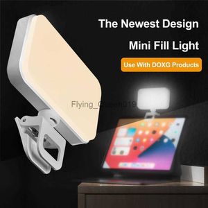 LED Photography Lighting Kit Fill Light Clip-On LEDライト用LEDライトタブレットタブレットコンピューター電話会議ライトセルフィーライトHKD230828