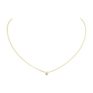 Designer Jewelry Diamants Legers Pendant Necklaces Diamond D'amour Love Necklace for Women Girls Collier Bijoux Femme CHG2308287-6 skystrick