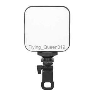 Портативный светодиодный селфи светильник для iPhone Samsung Mobile Plant Clip Clip Ring Flash Flash Photo Photo Ringlight Photography Lamp Hkd230828